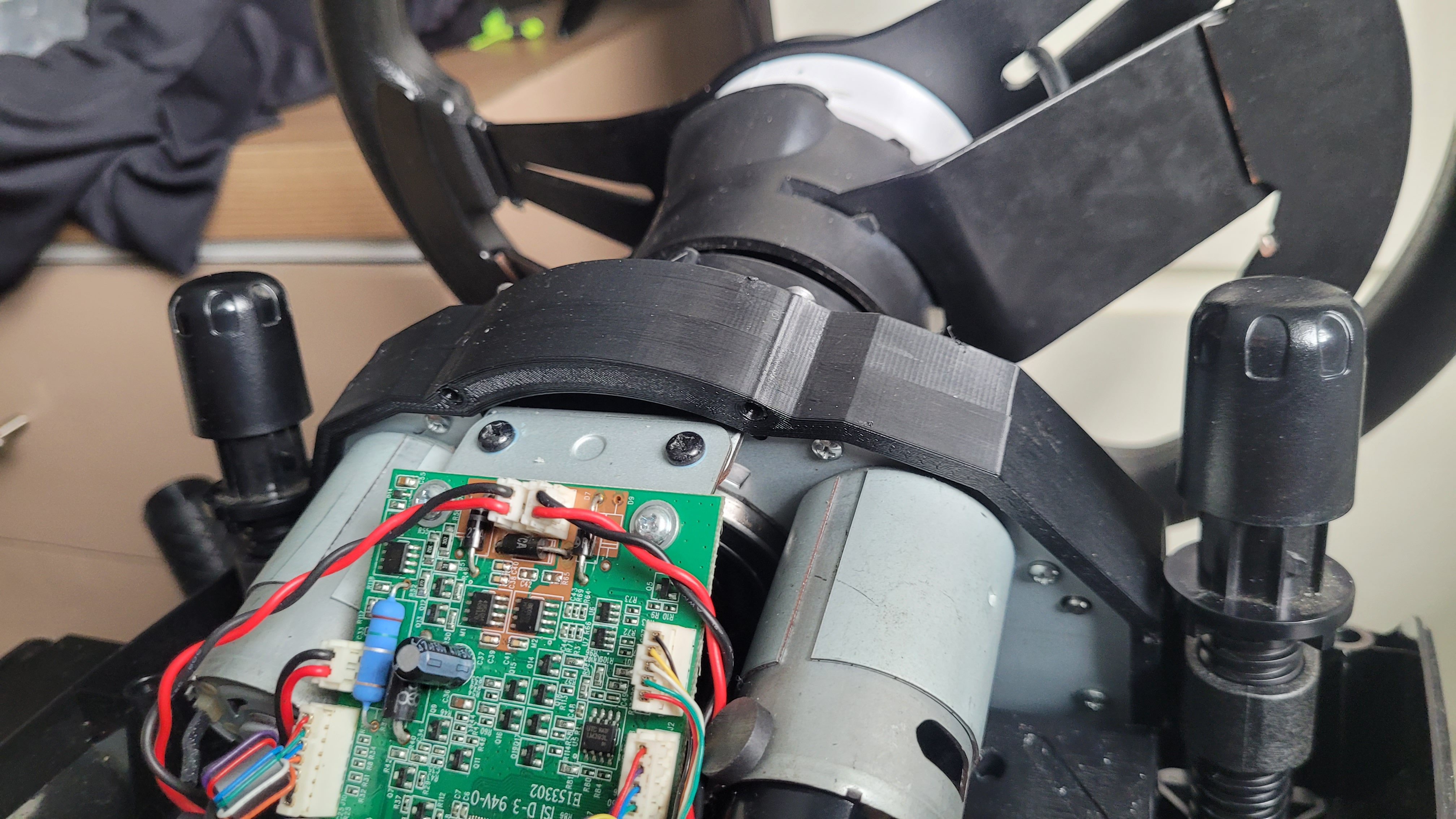 Logitech G25/G27/G29 Bearing Housing Support Clamp (Alternative Fix) - photo 4