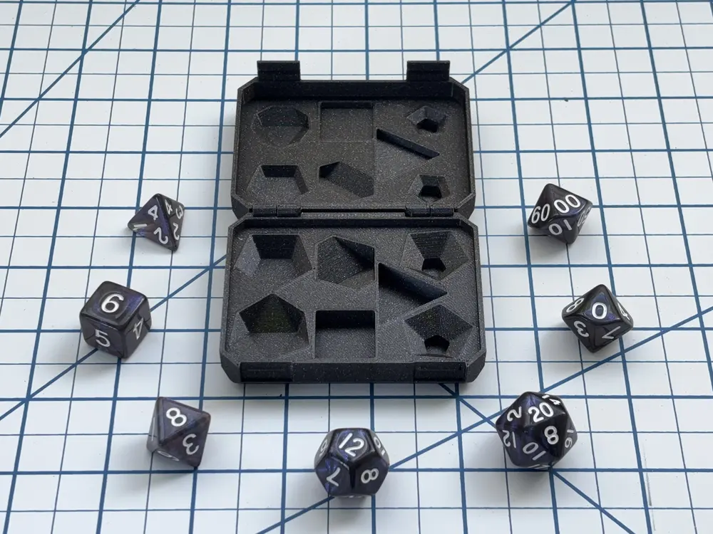 Polyhedral Dice Case (print-in-place) - photo 3