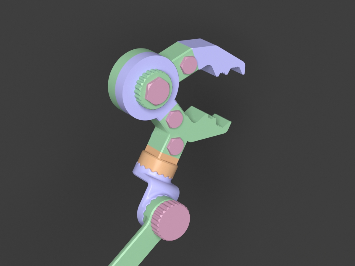 Multifunctional Arm – Universal Hypocycloid Clamp Connector