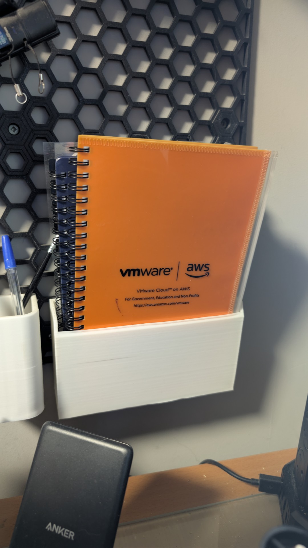 Honeycomb Storage Wall (HSW) Logbook & Notebook Bin - photo 2