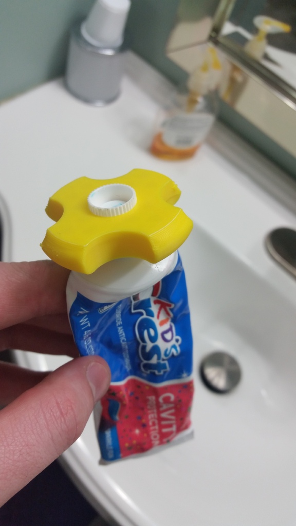 Tooth Paste Cap Tool