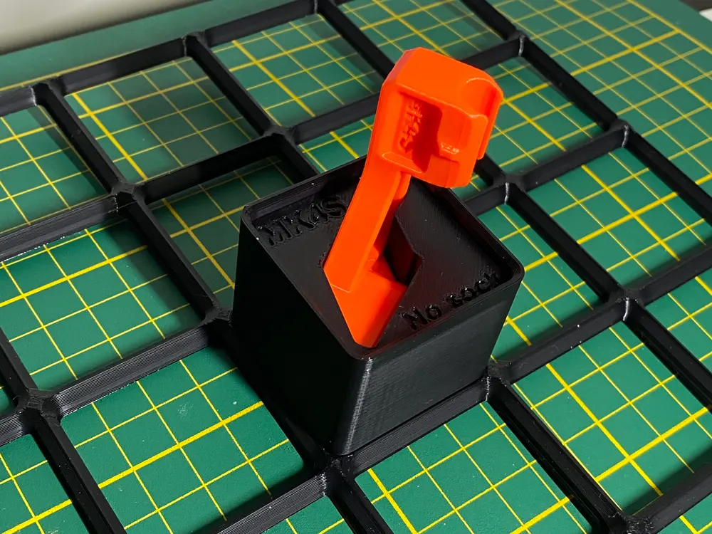 Gridfinity bin for MK4S nozzle replacement tool (silicone sock/no silicone sock) - photo 4