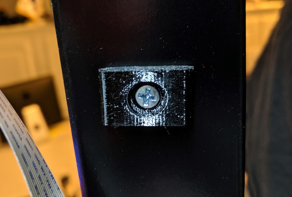 OpenSCAD Customizable Ribbon Cable Clip - photo 3