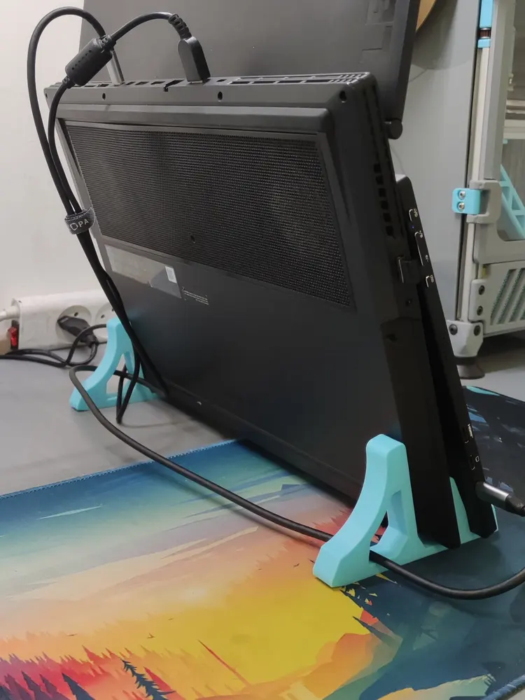 Laptop and portable-monitor vertical stand - photo 3