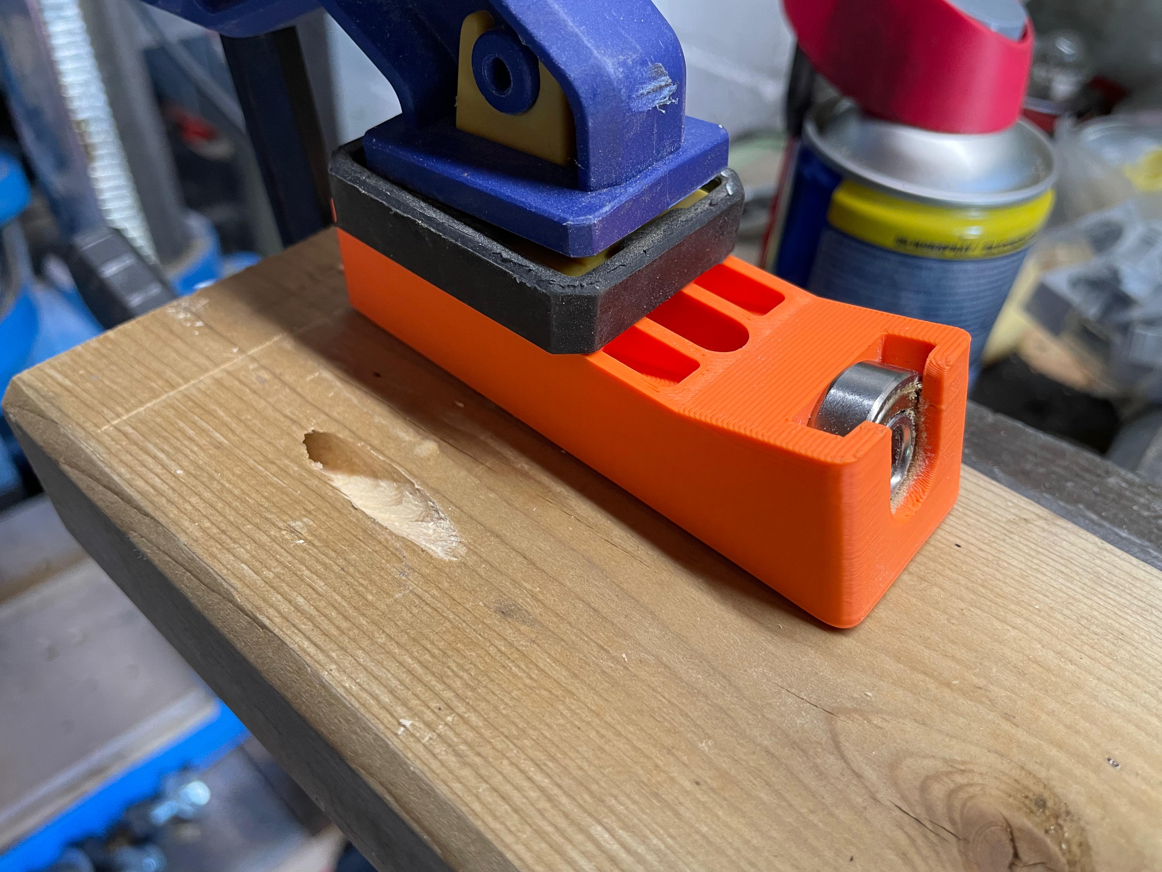 Pocket Hole Jig With 608ZZ Bearing - 8mm hole - photo 3