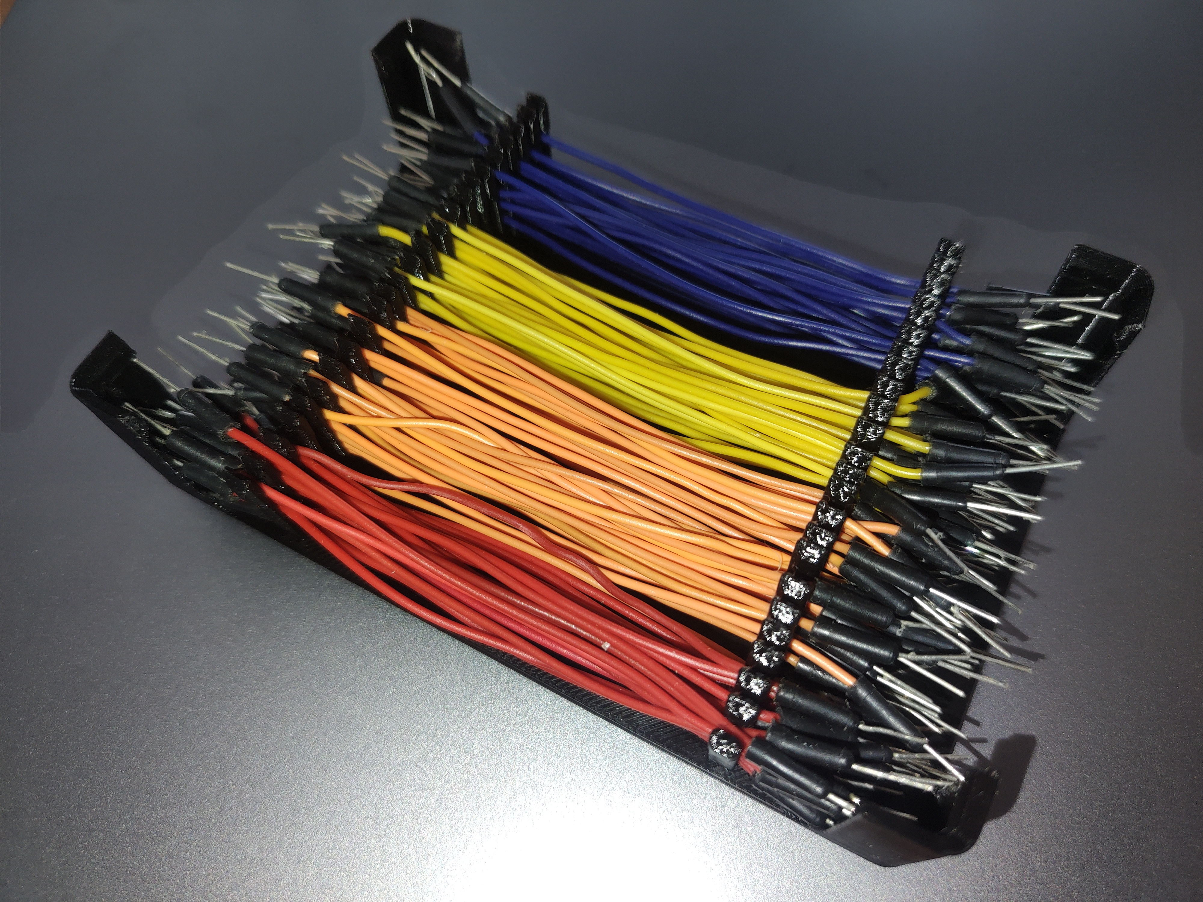 Gridfinity Dupont Cable Organiser