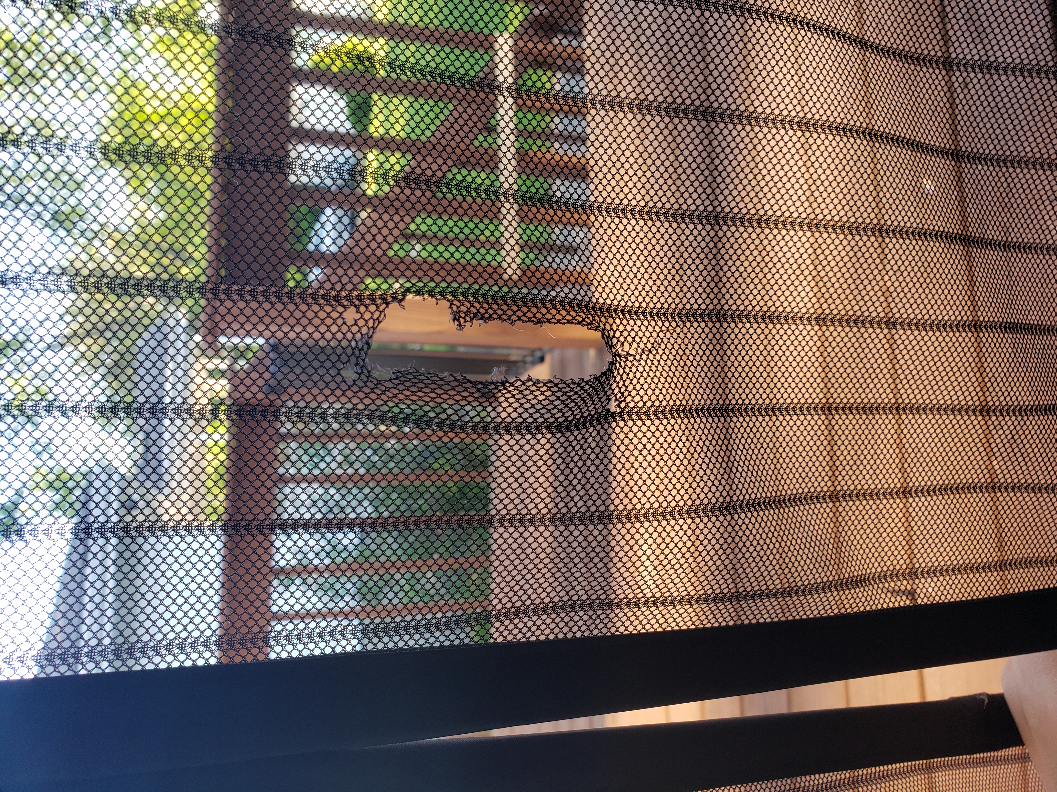 Screen door repair patch - photo 2