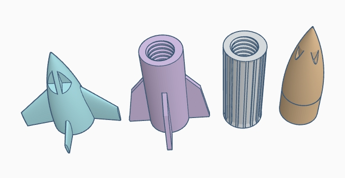 Modular Toy Rocket System - Mix and Match! - photo 4