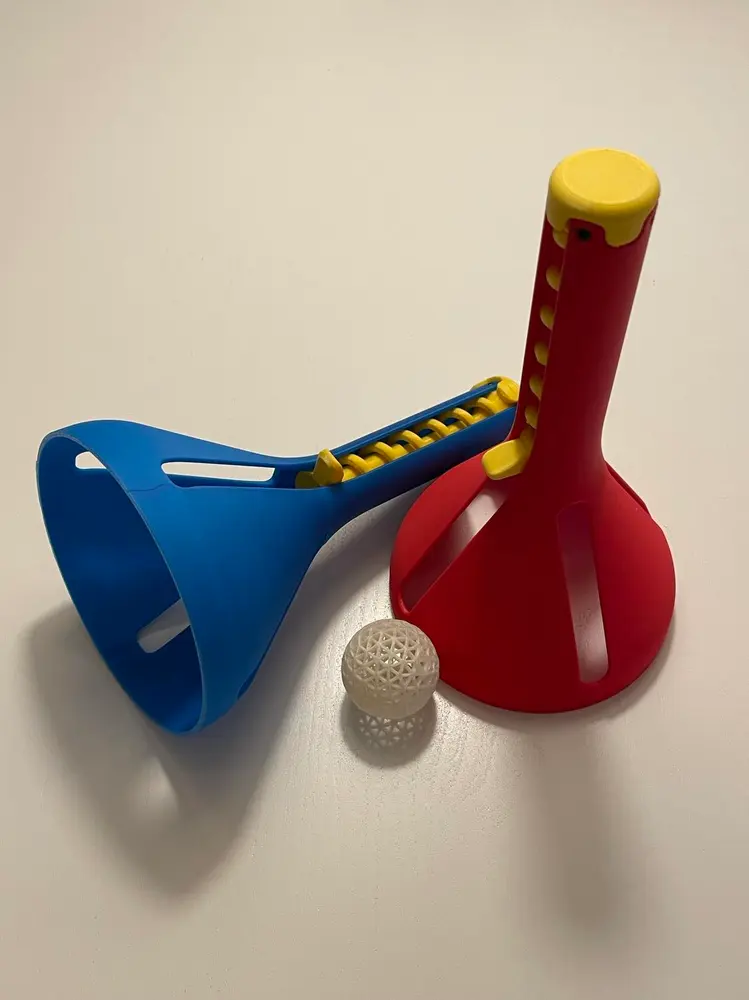 Ping pong shoot and catch game - photo 3