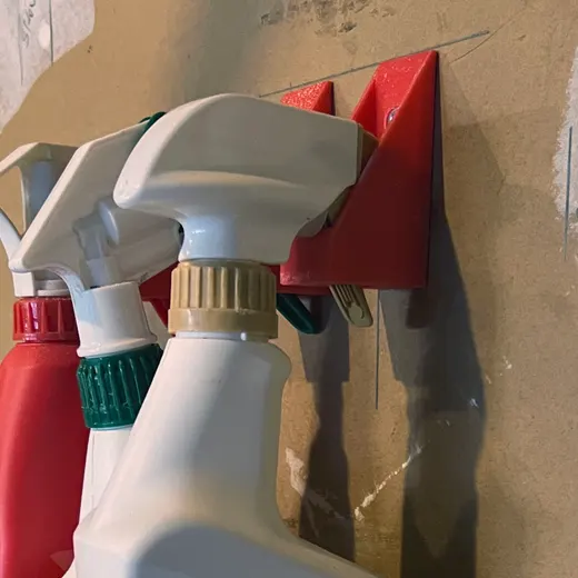 Spray Bottle Hanger/Wall Mount