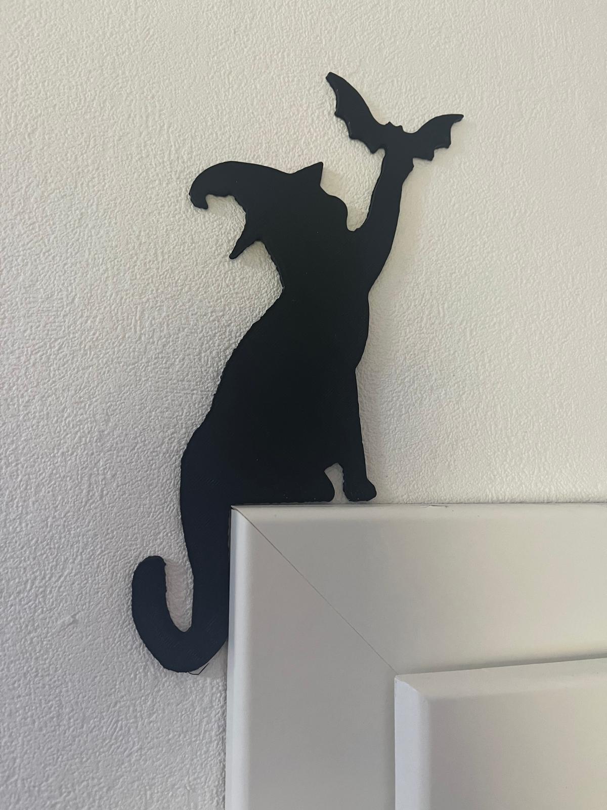 Halloween door corner