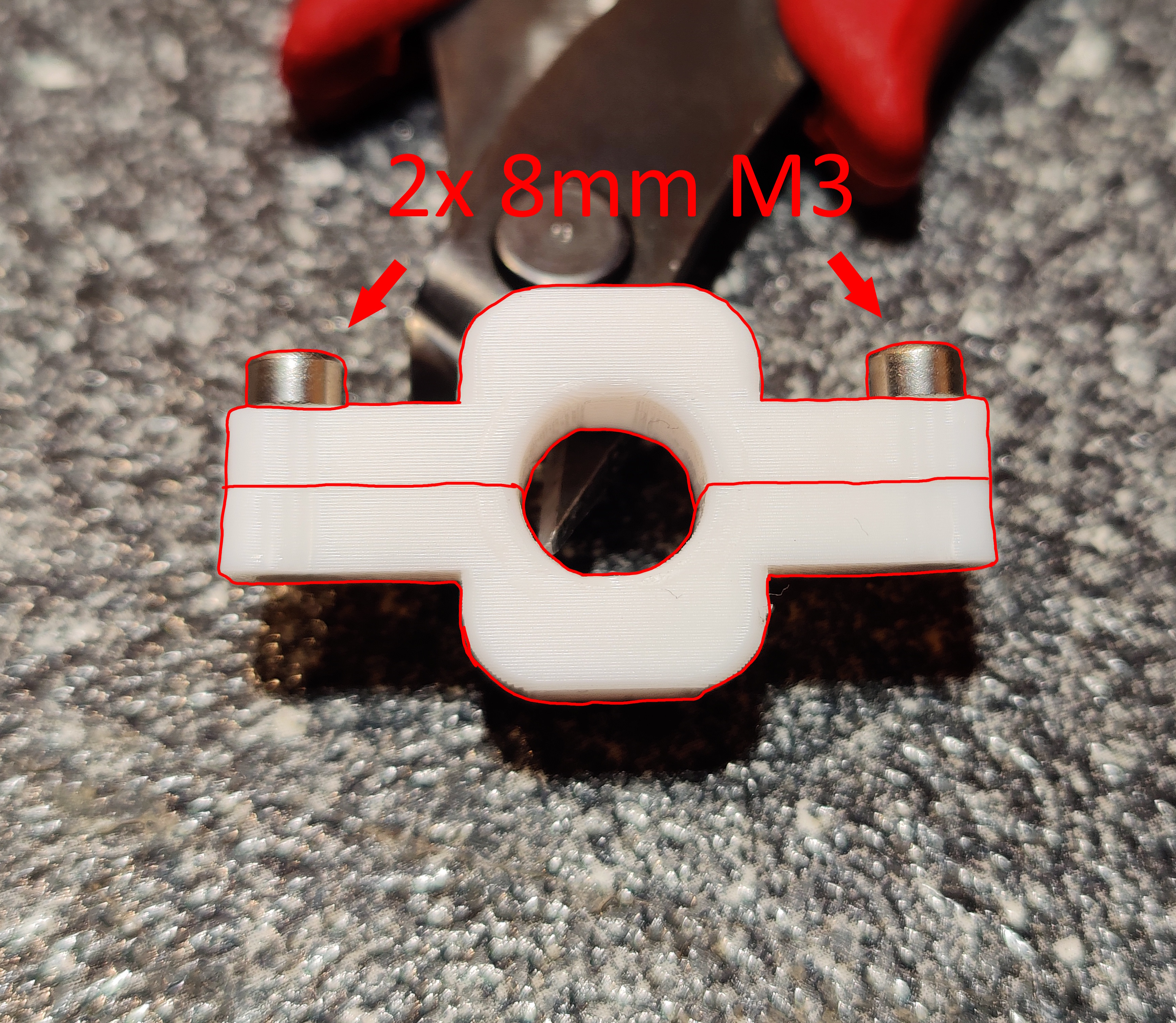 "Fully Printed Kant-Twist Style Clamp" M3 CLIP UPGRADE