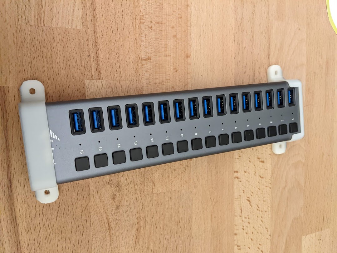 USB Hub wall / Table mount for i-Tec Charging USB hub - photo 4