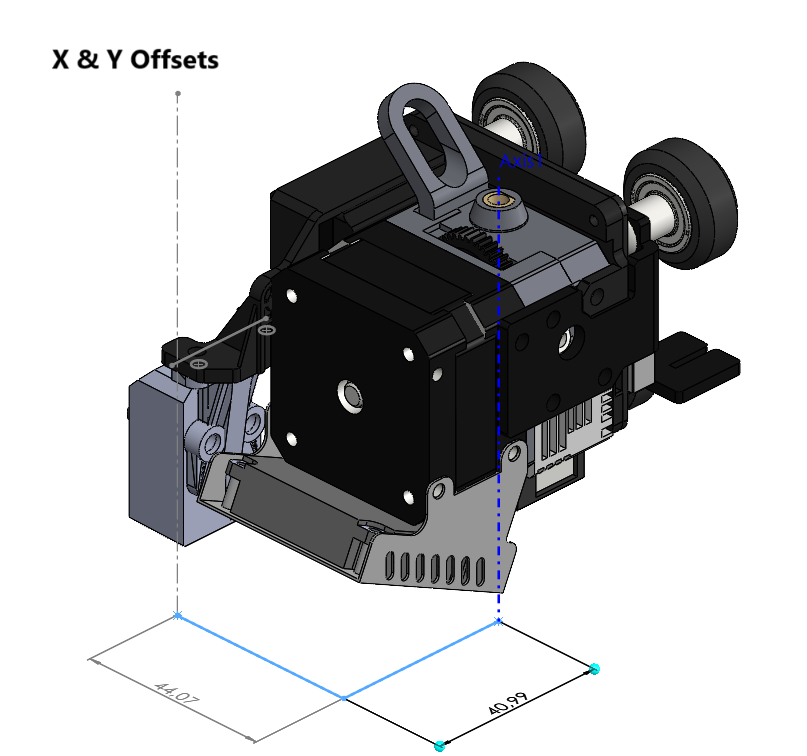 BigTreeTech EDDY Sensor mount for Creality Sprite Extruder Pro - photo 4