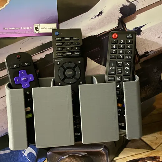 Triple Remote Caddy