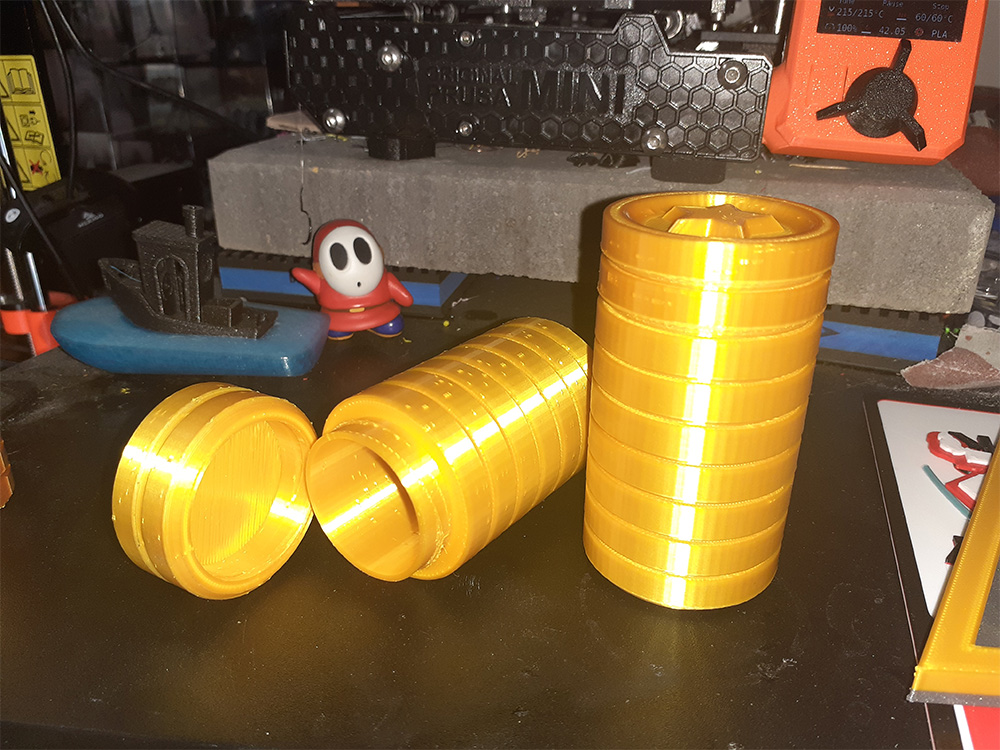 Coin Tower Storage Container