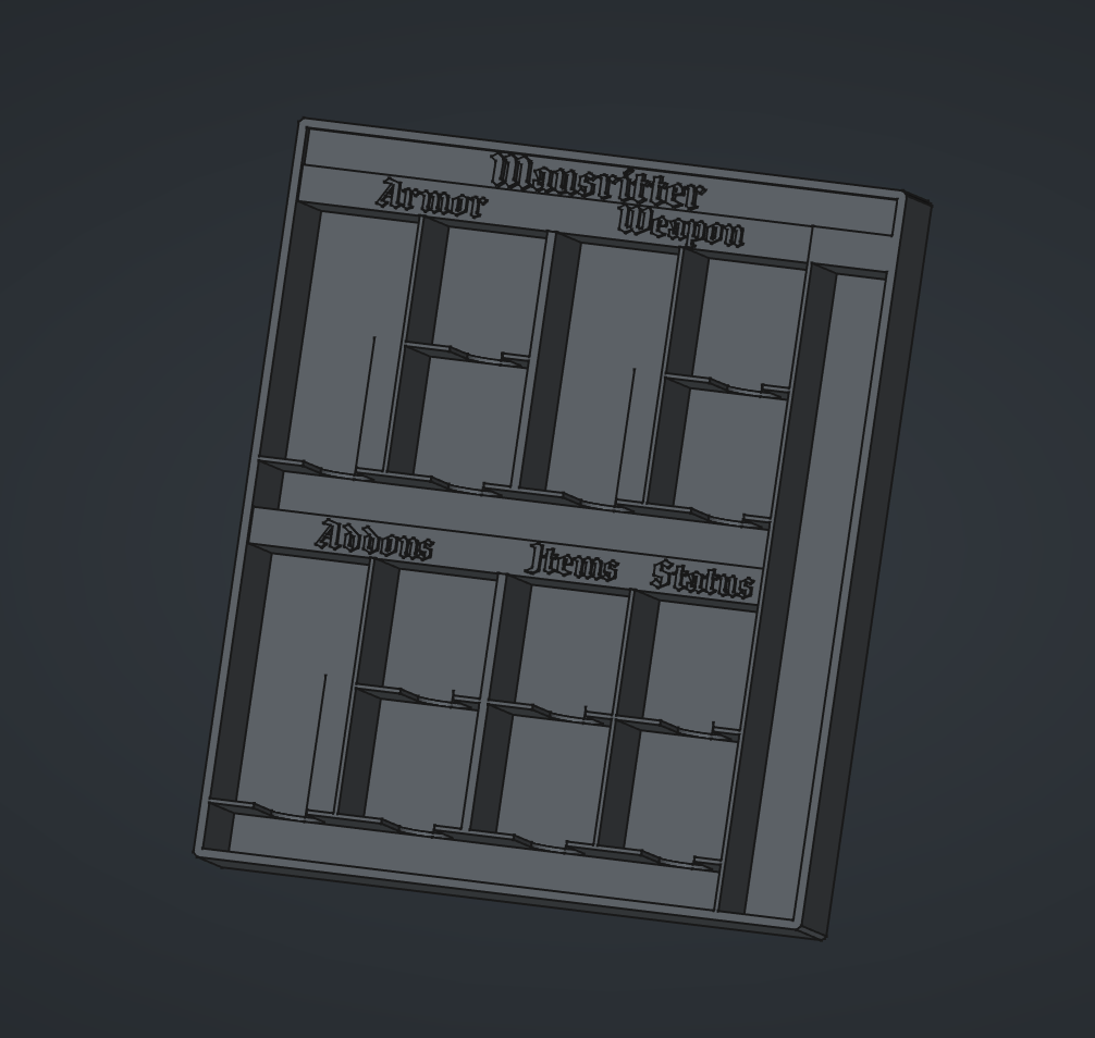 Mausritter token tray - photo 4