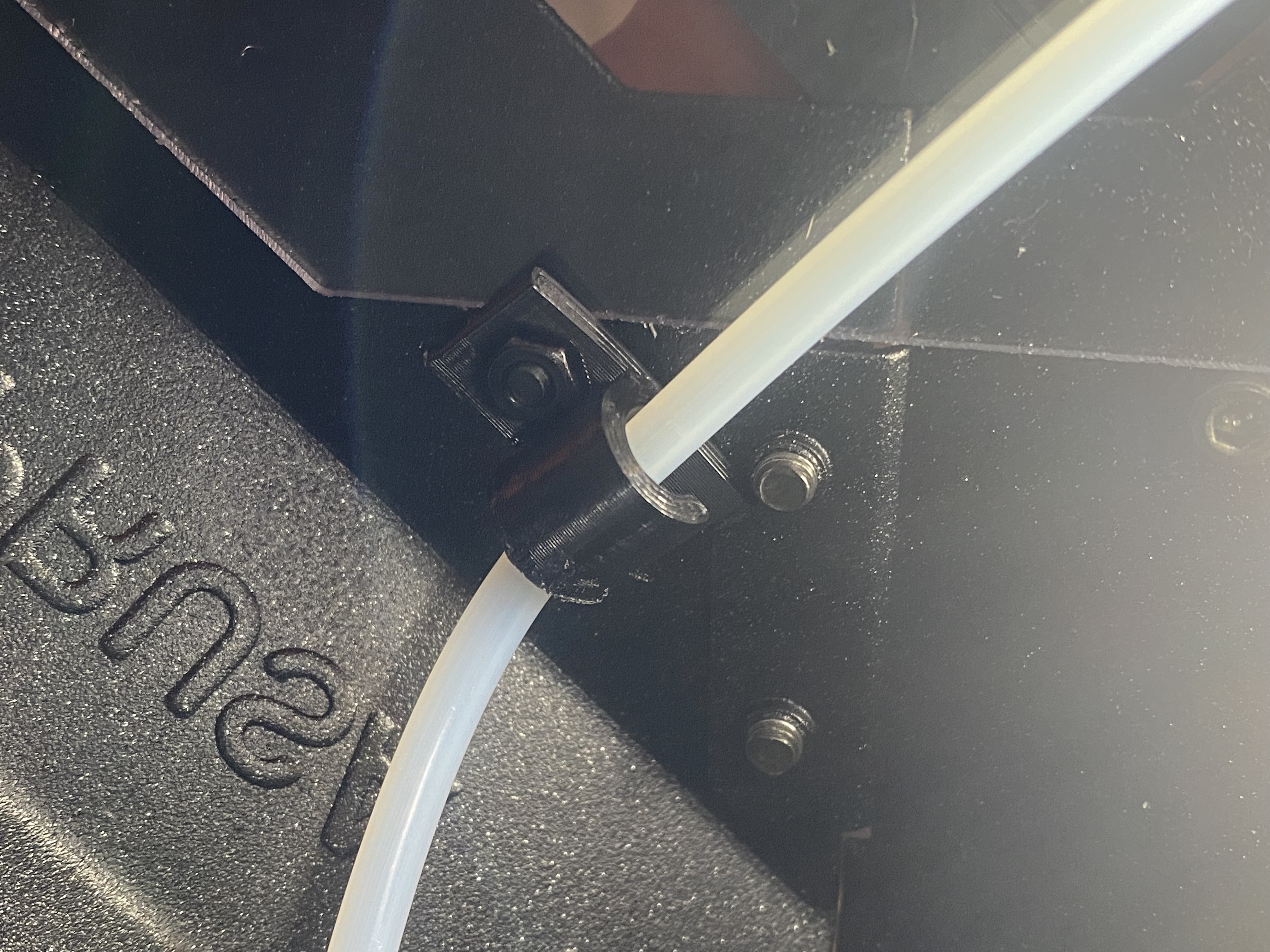 PTFE Tube Parking Clamp for Prusa Enclosure