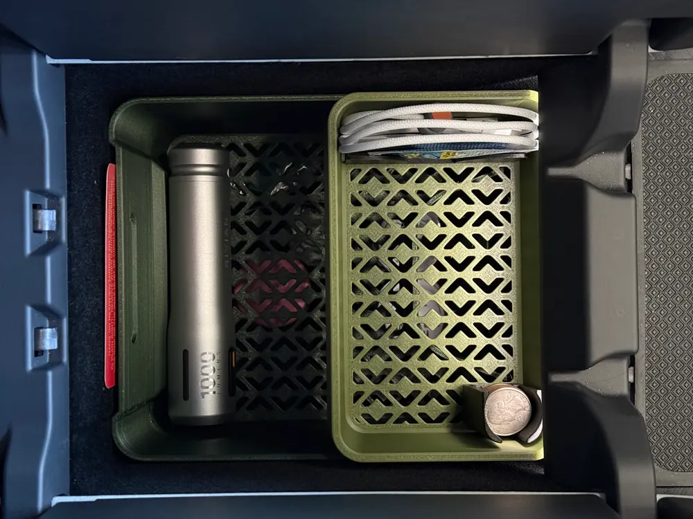 Rivian Customizable Console Organizer - photo 4