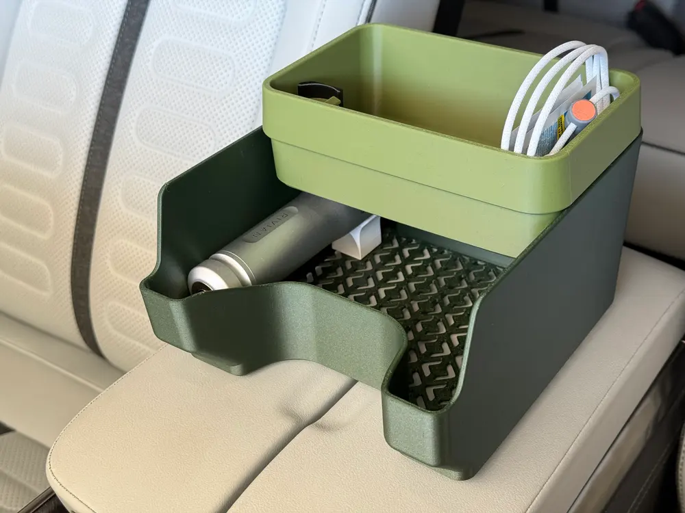 Rivian Customizable Console Organizer