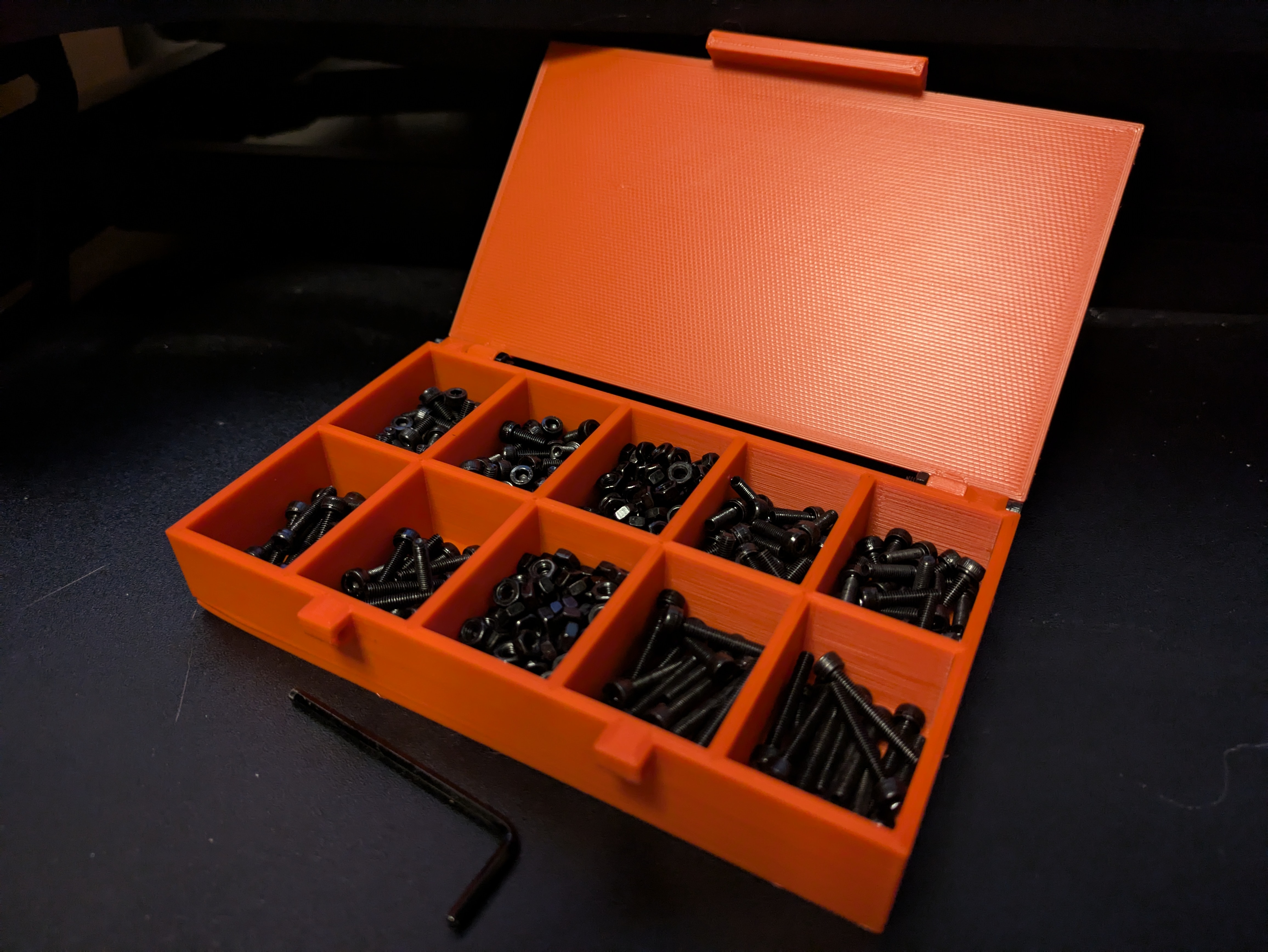 M3 Screw & Nut Storage Container