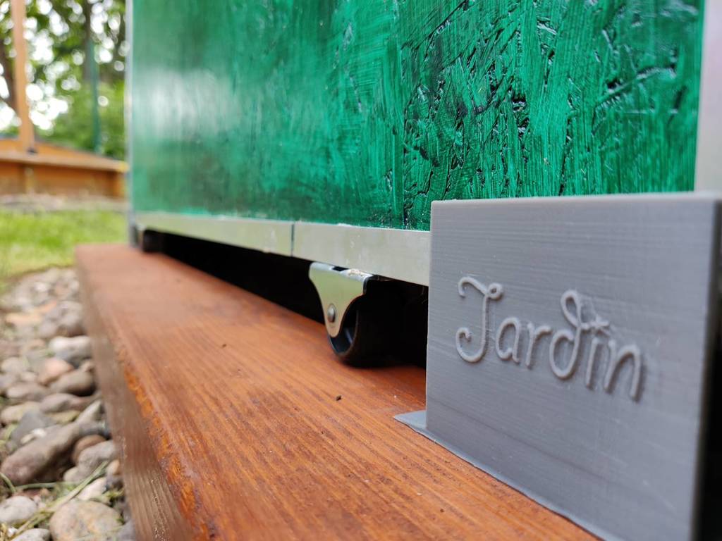 Garden sliding door guide - photo 2