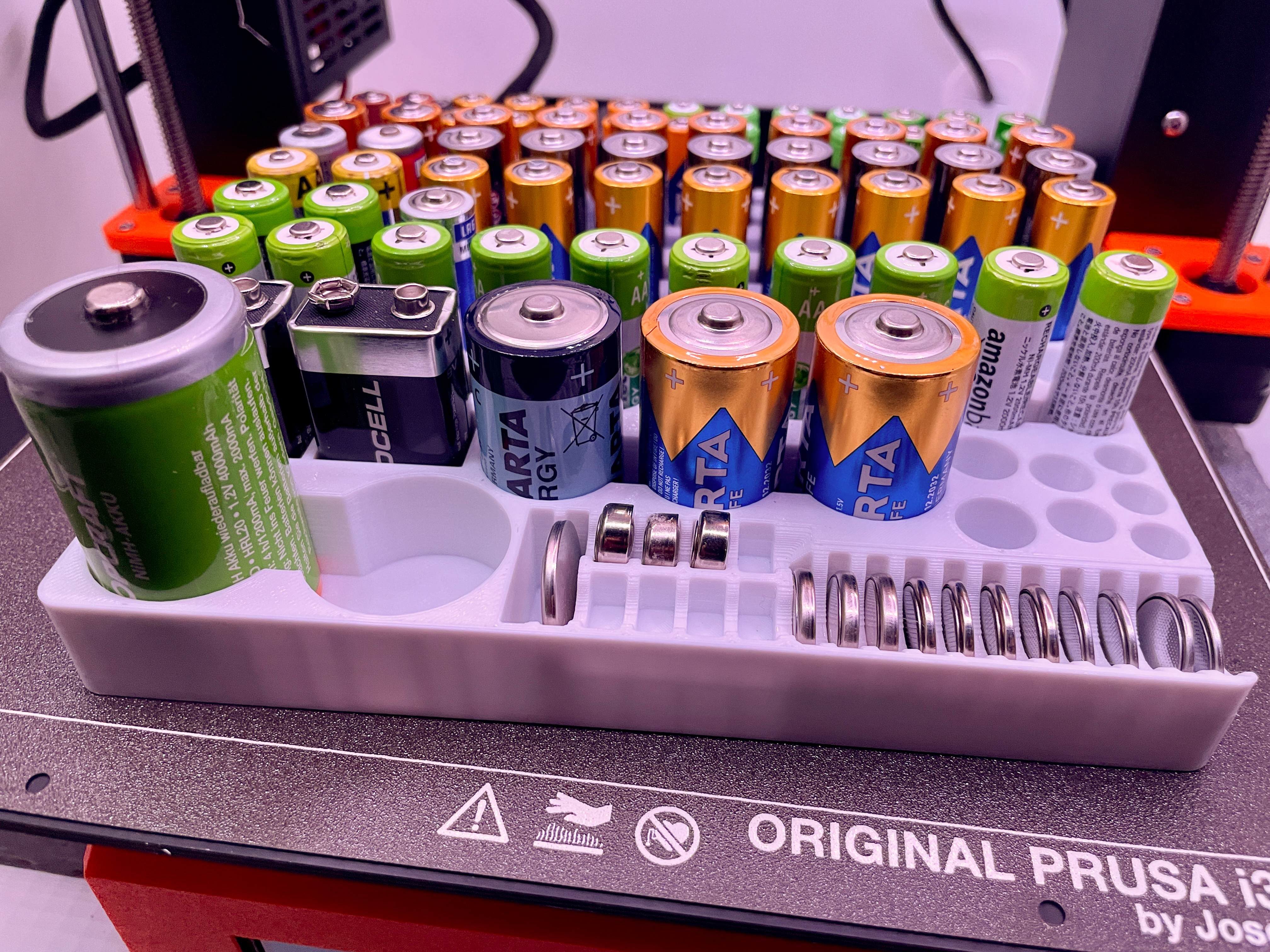 Battery Organizer Tray for 111 batteries - photo 4