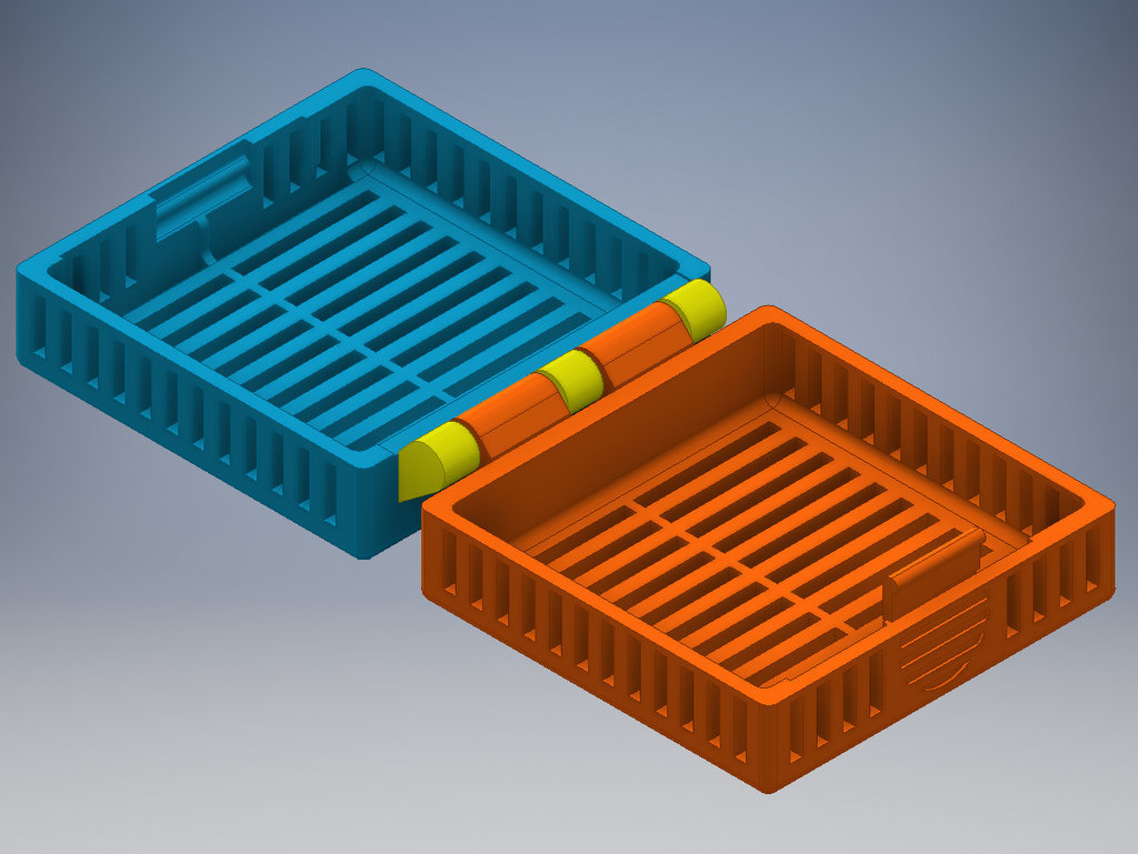 Anti Moisture Silica Gel Box - with Hinge & Latch (print-in-place) - photo 2