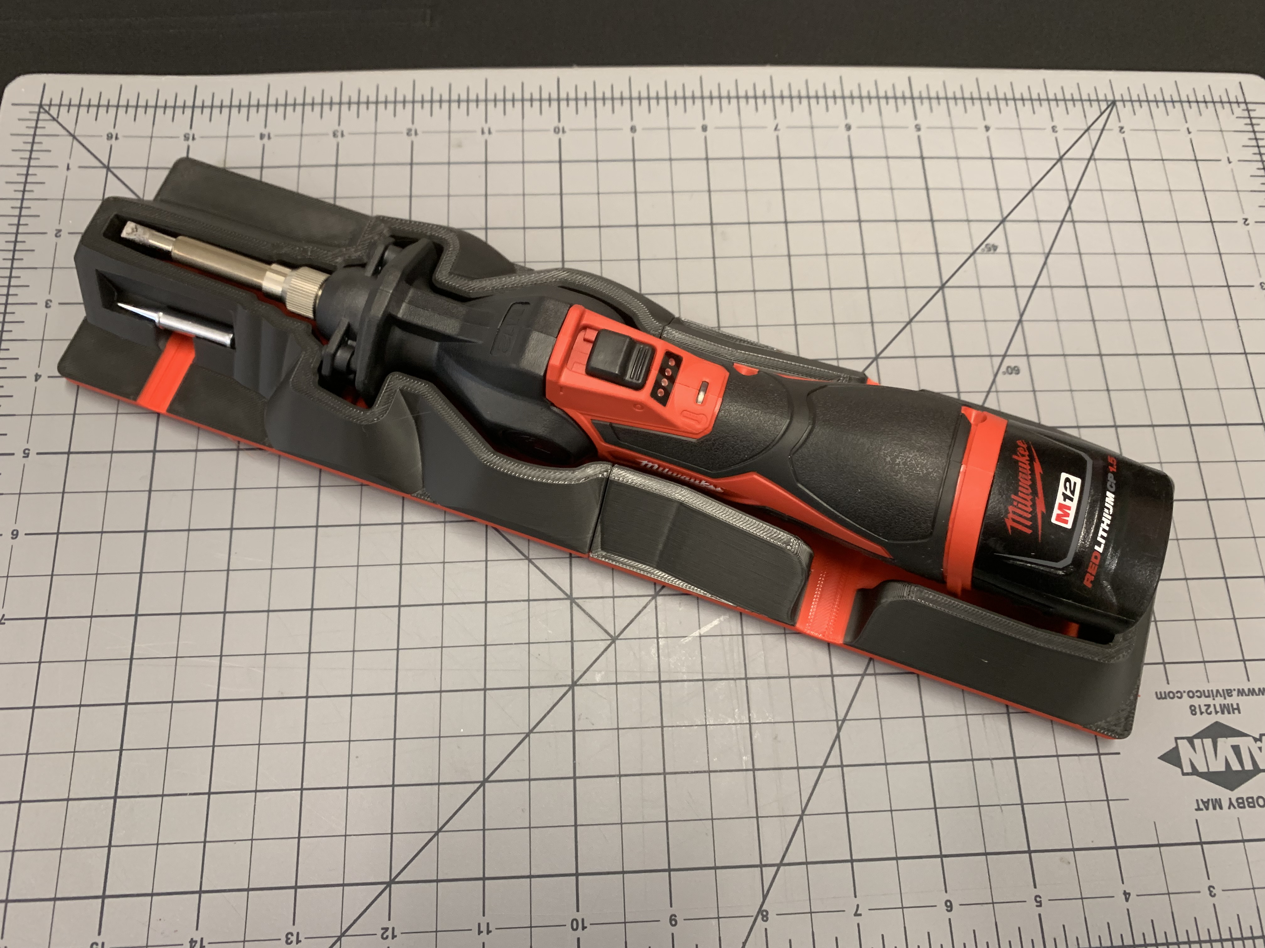 Gridfinity Shadow Tray-M12 Soldering Iron 2488-20 - photo 2