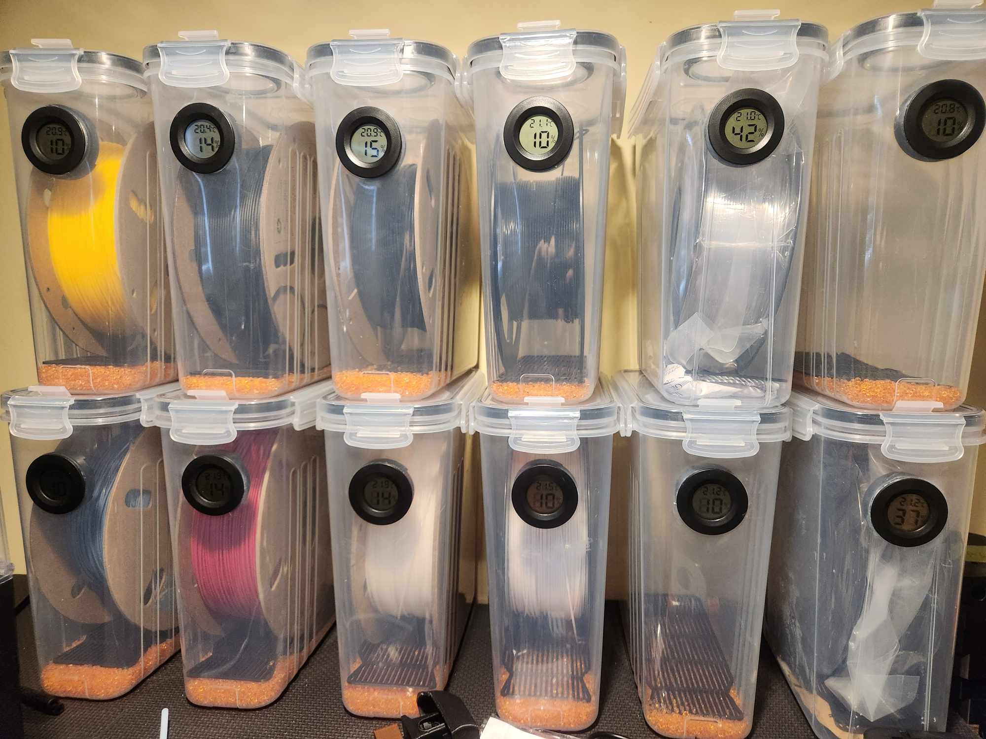 Filament Storage Container - Hygrometer - photo 4