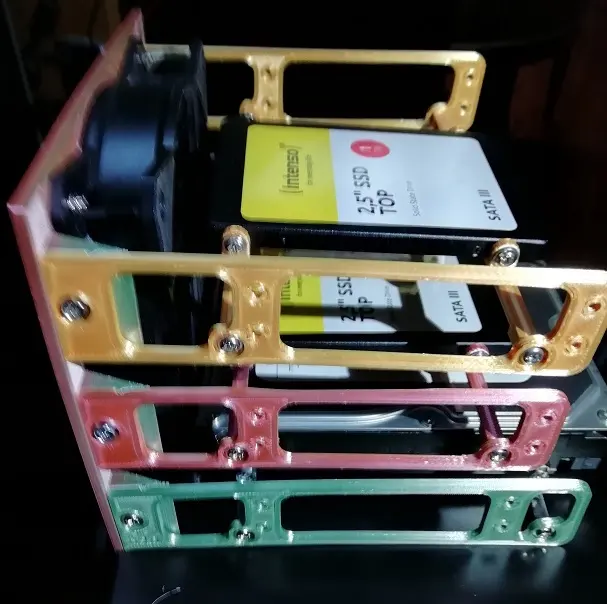 SSD 5.25 bay adapter - photo 3