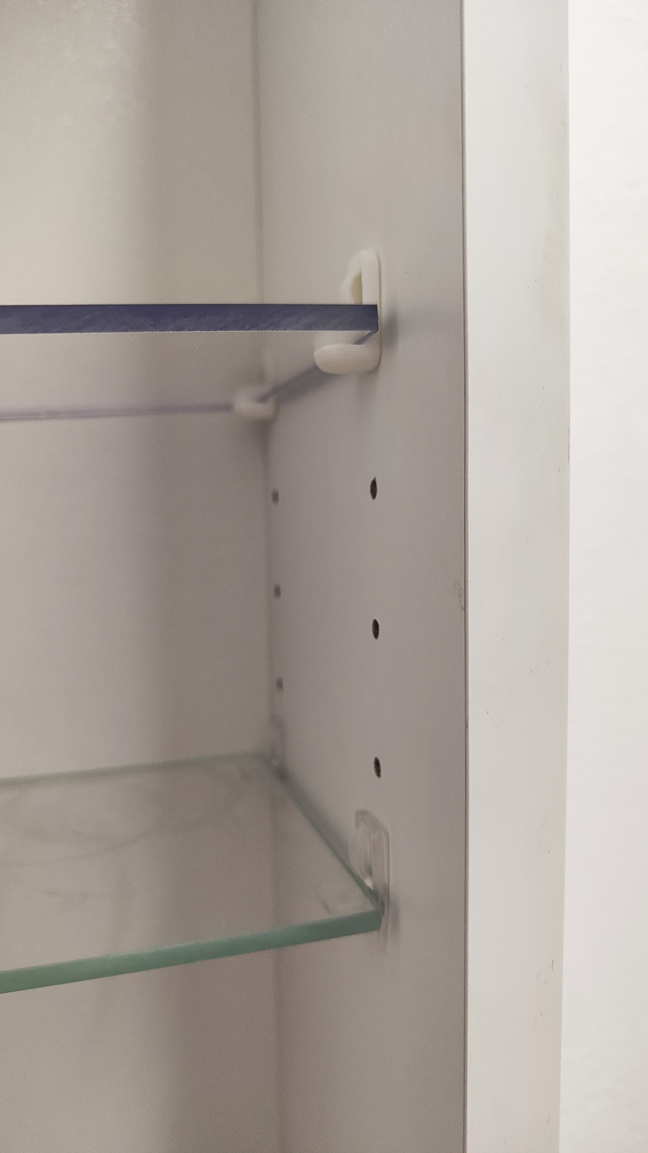 Glass shelf support bracket for furnitures - photo 3