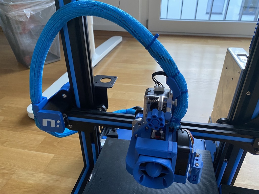Wider 20mm Micro Swiss Direct Drive Cable Management (Ender 3) - photo 3