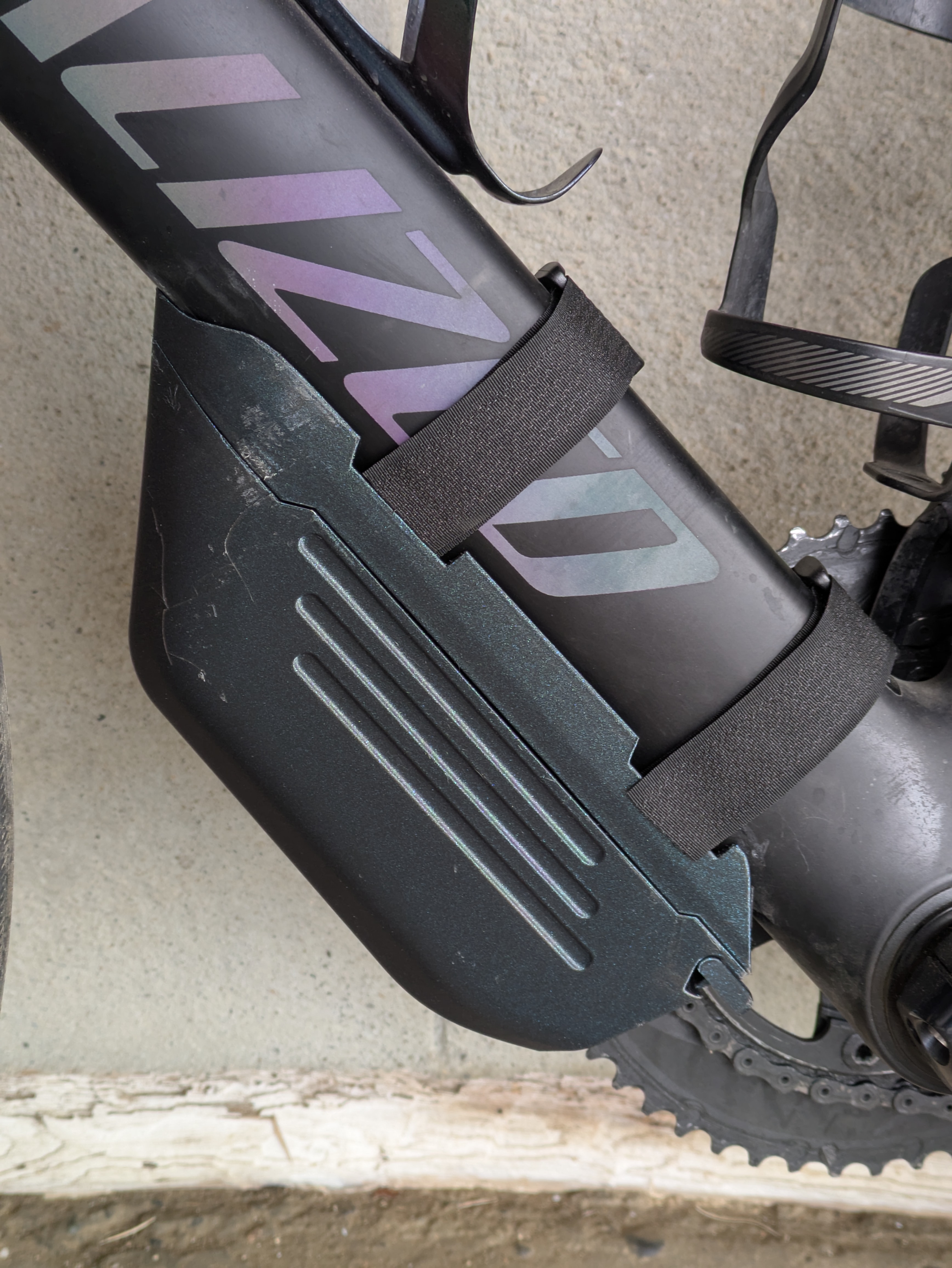 Bike down tube storage box swing open - photo 4
