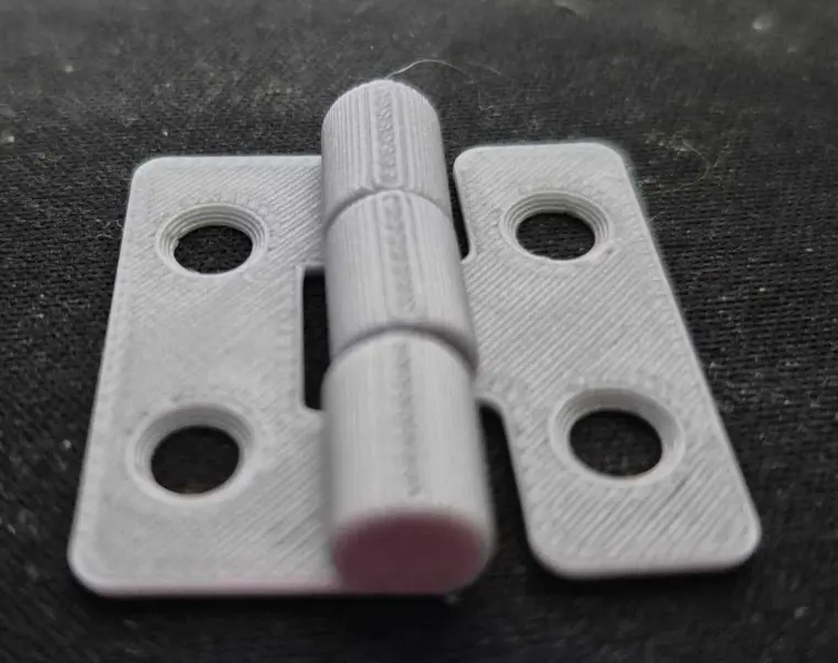 Hinge Print in place
