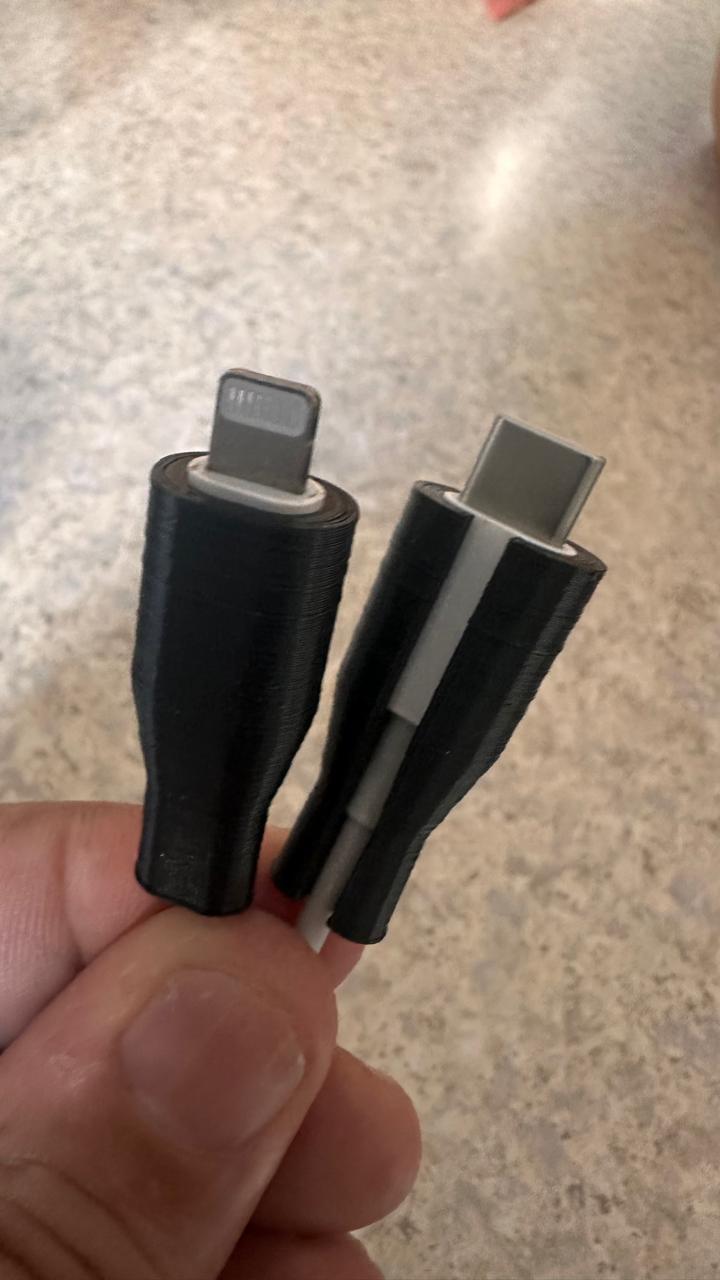 protector de cable lightning para iphone