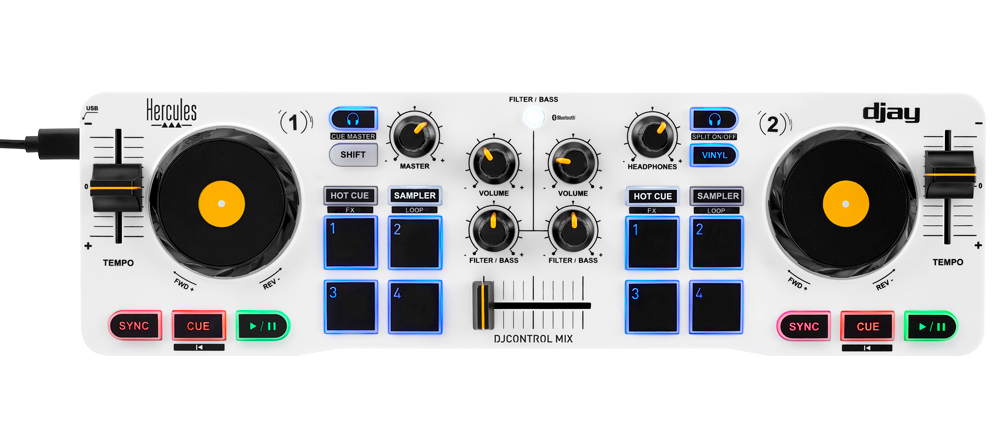 Dj control mix desk clamp