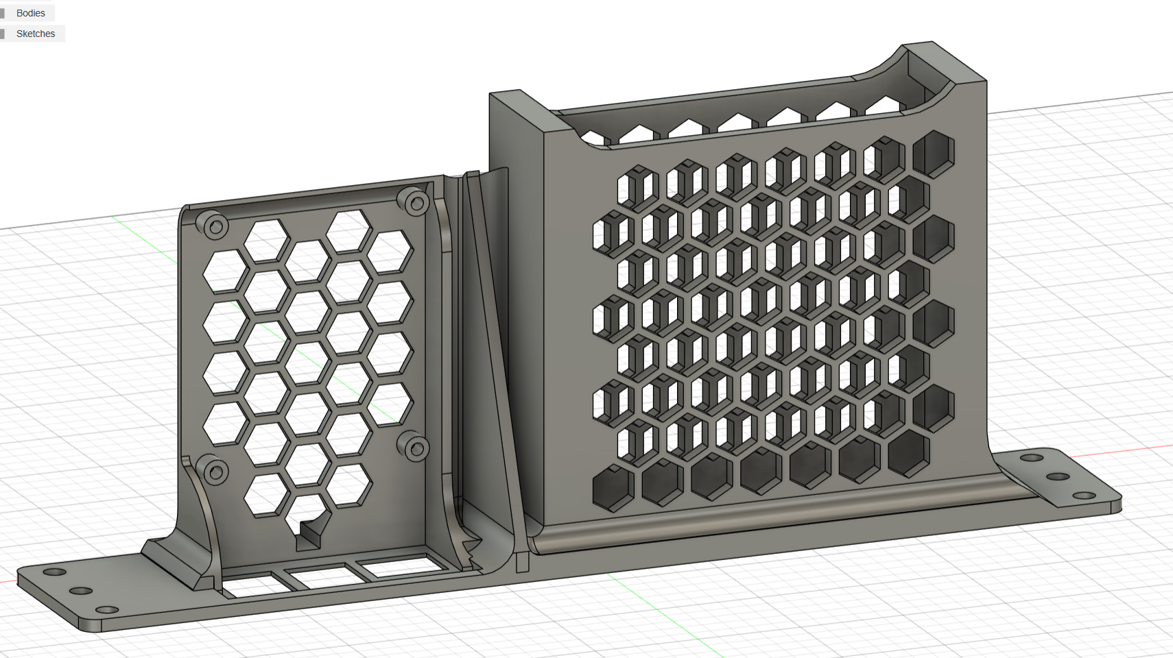 U1 10" Inch Rack Mount for Raspberry Pi 4 and TL-SG105 - photo 2