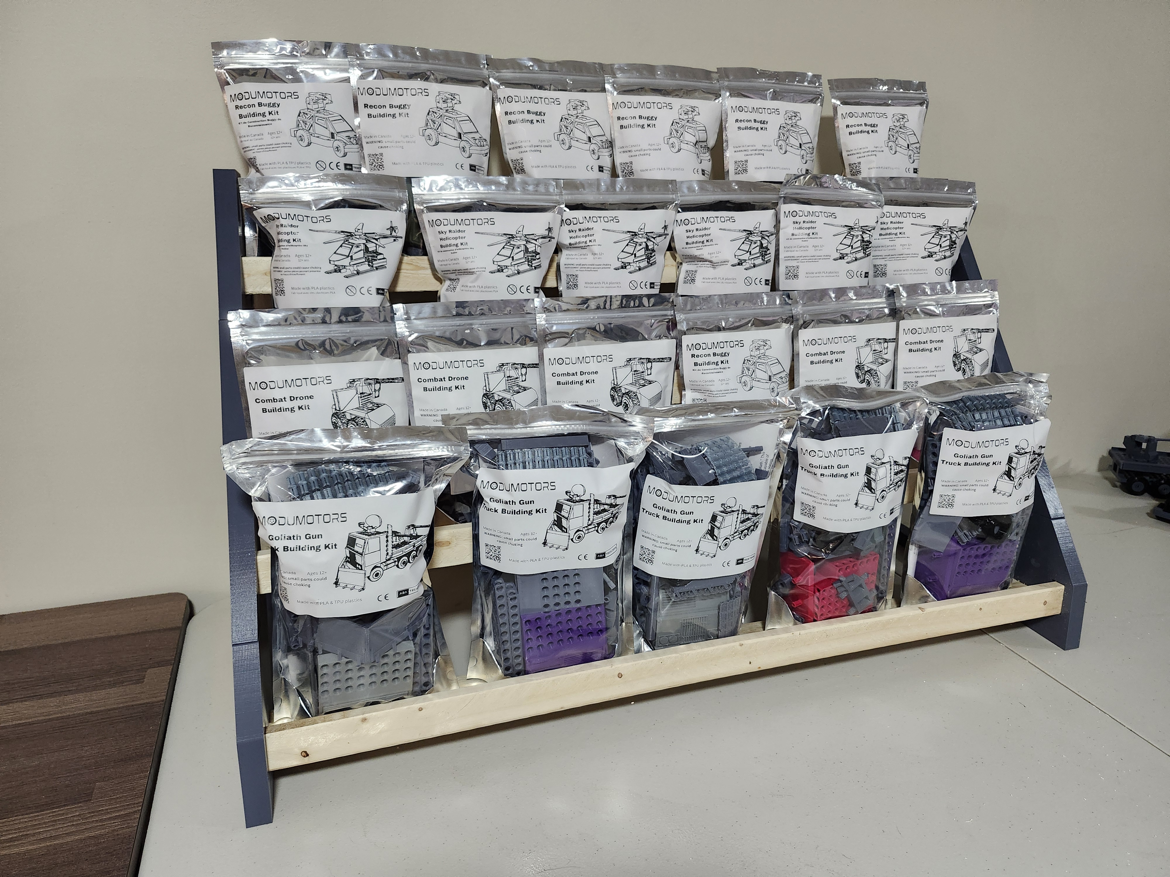 Composite Product Display Shelf