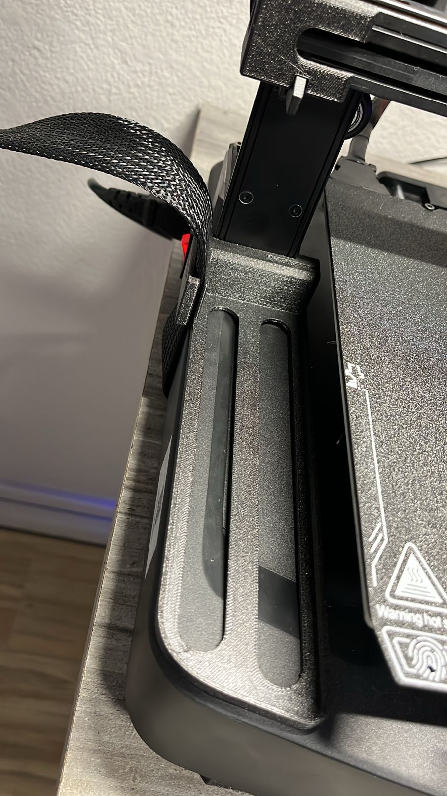 Left Poop-tool tray ender3 v3 KE/SE easy to remove to clean. - photo 4