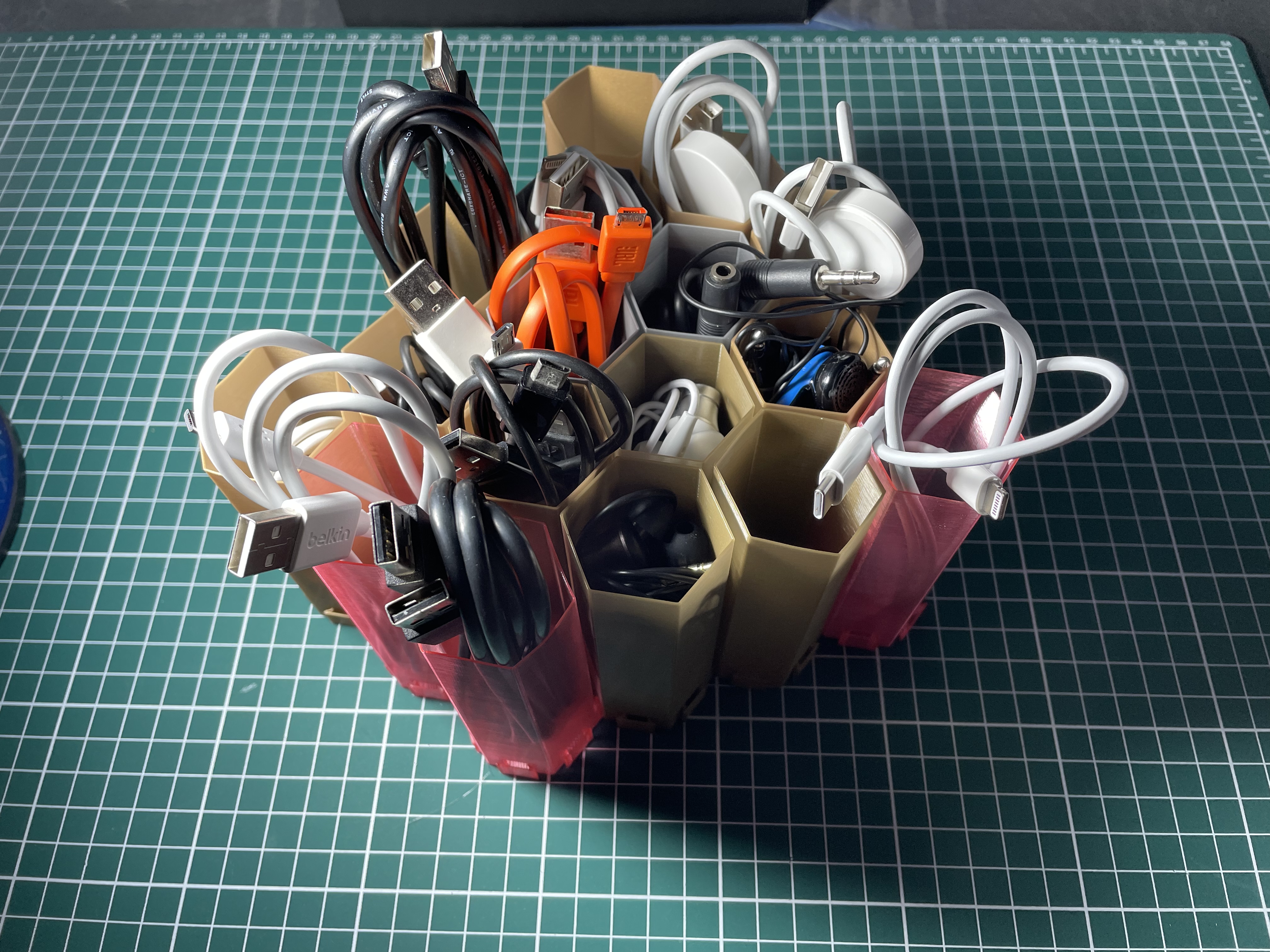 Multiple Cable Sortening Hex Grid - photo 3
