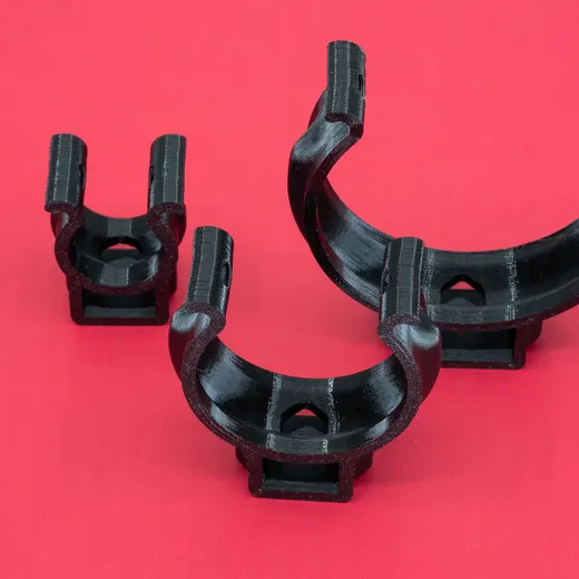 Snap-in Pipe Clamp – Zip Tie Lock – 20-120mm – 0.8-5.5in - LR Basics - photo 2