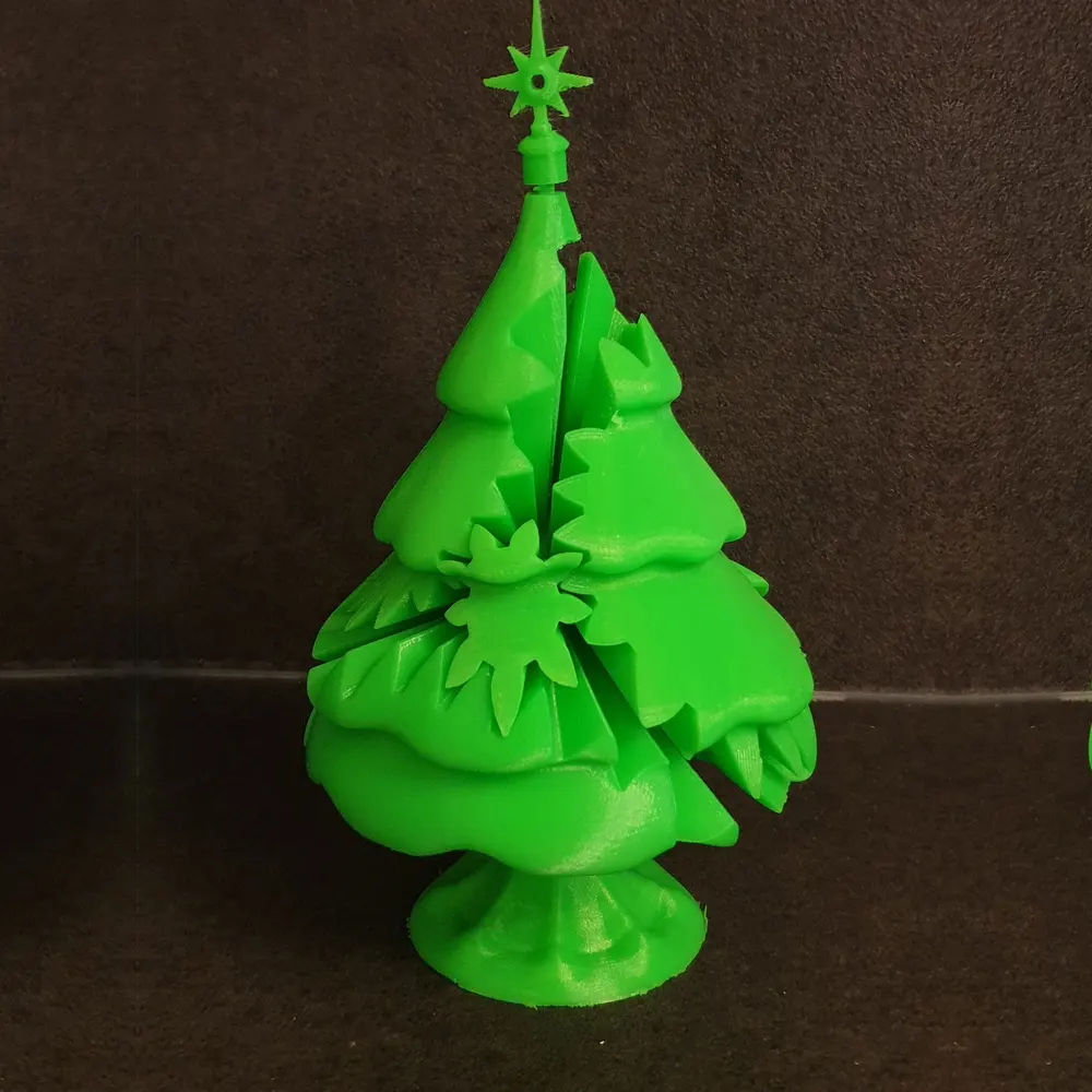 Tree Xmas Gears (gearbox) (gear cube)