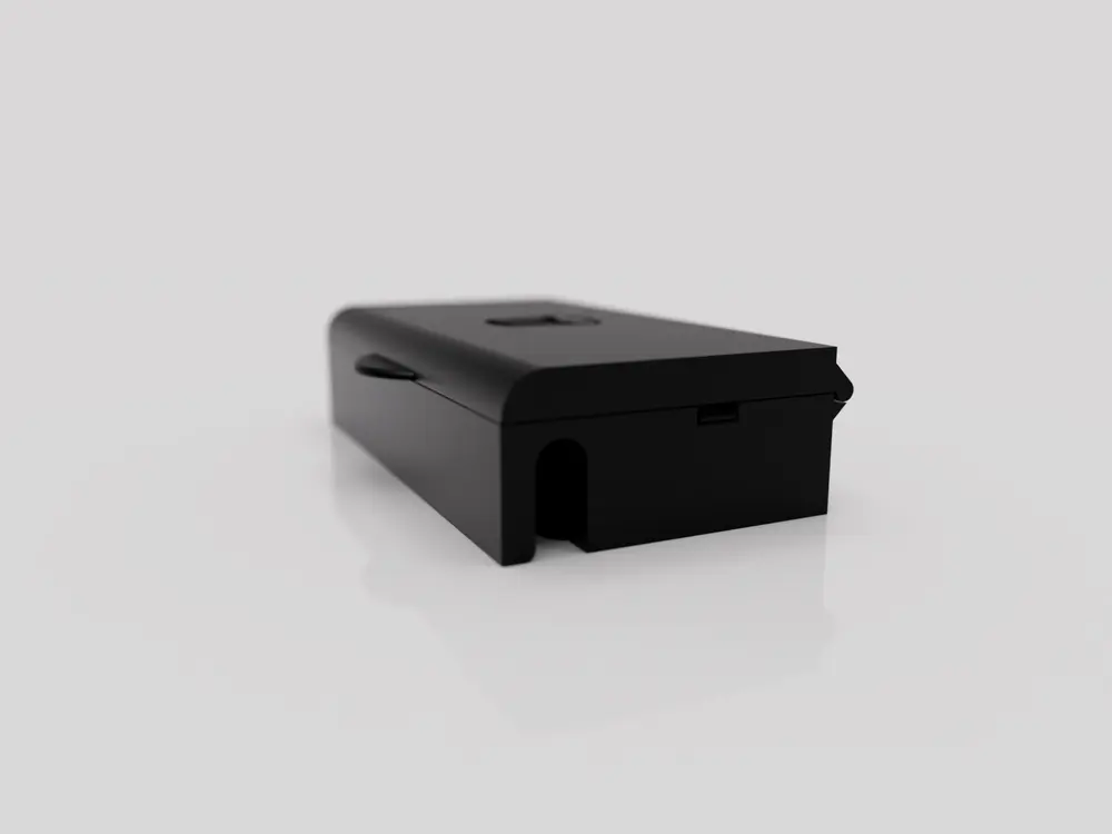 Car Trash Bin (print-in-place, minimal & clean supports, optional magnet support)