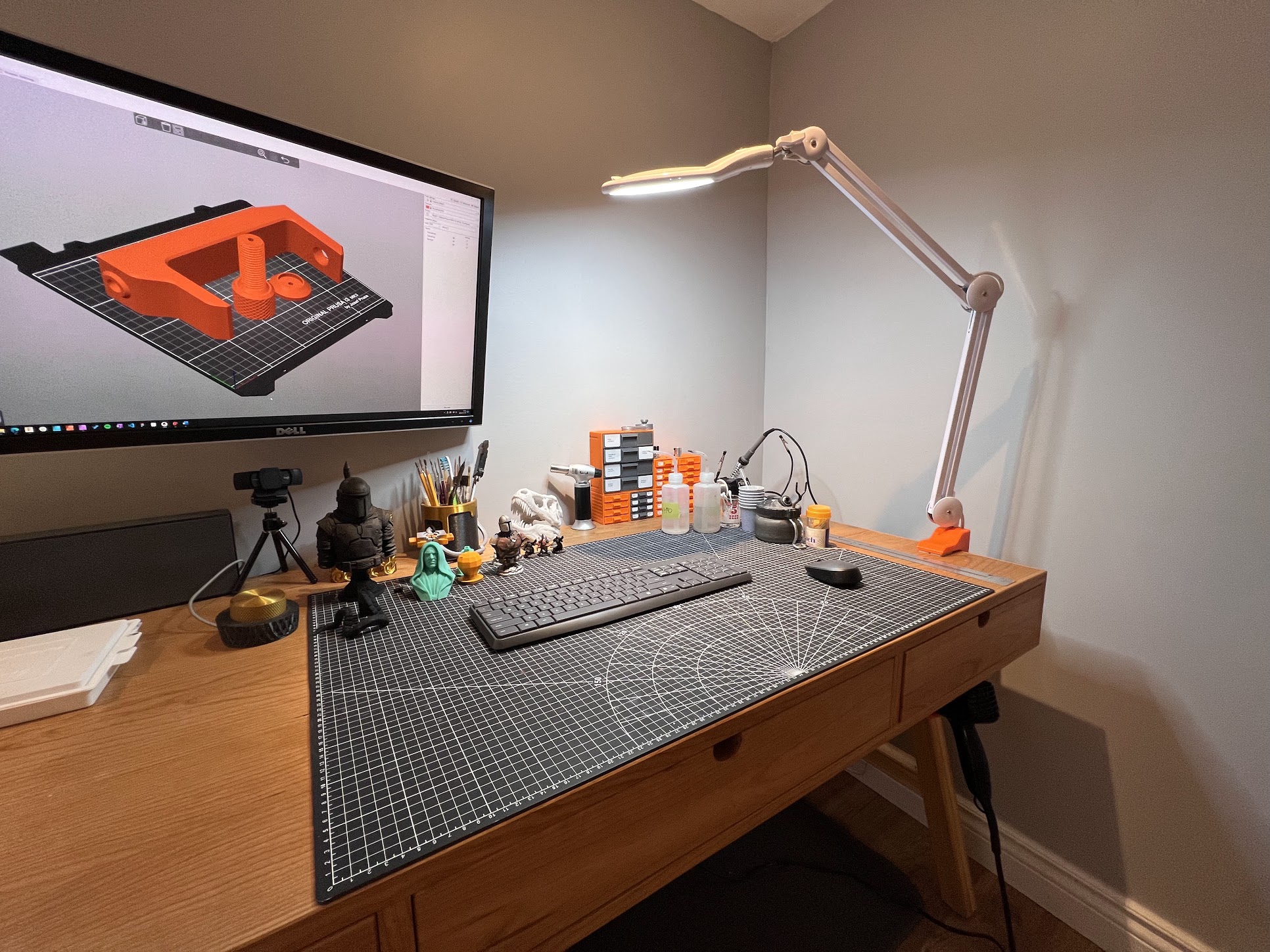 Desk Lamp Clamp Mount