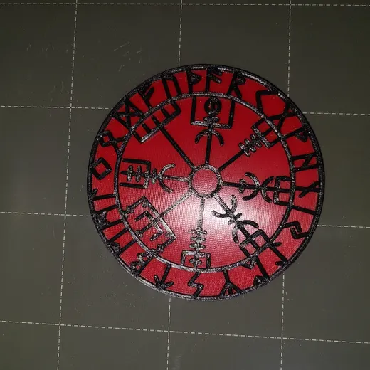 Vegvisir - Viking Compass Coaster - photo 3