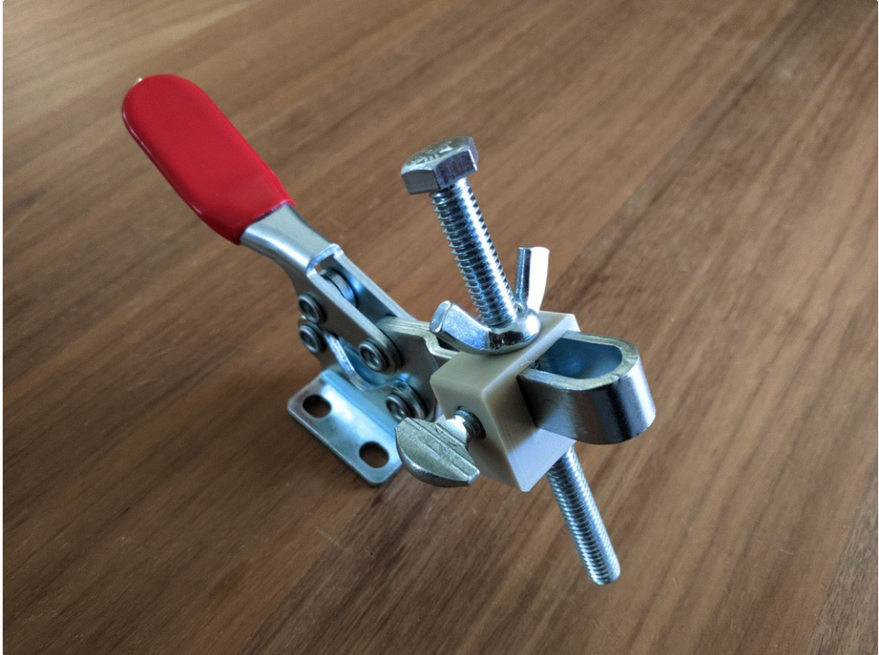 Toggle clamp quick set hold down - photo 2