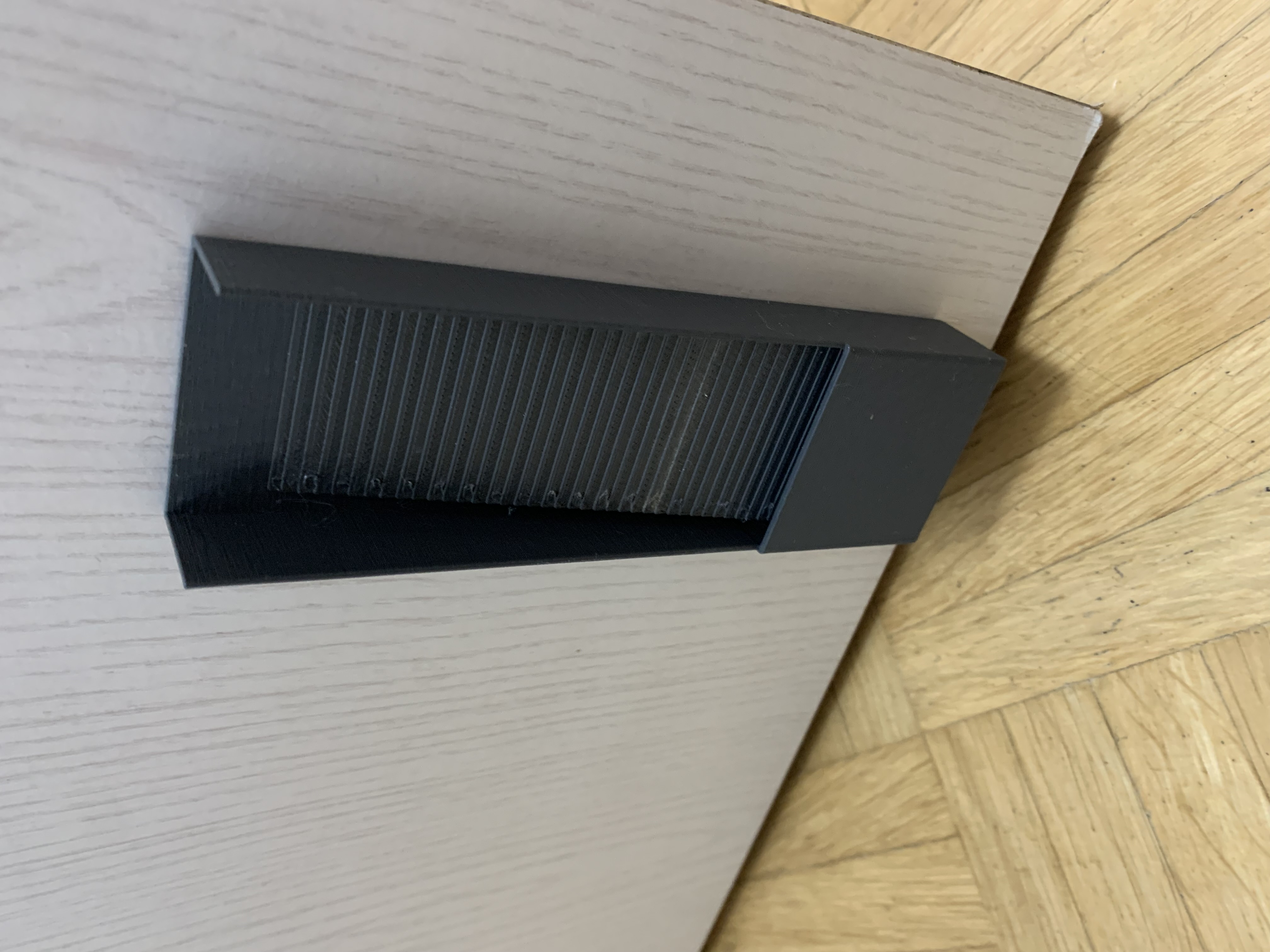 Door holder with bracket