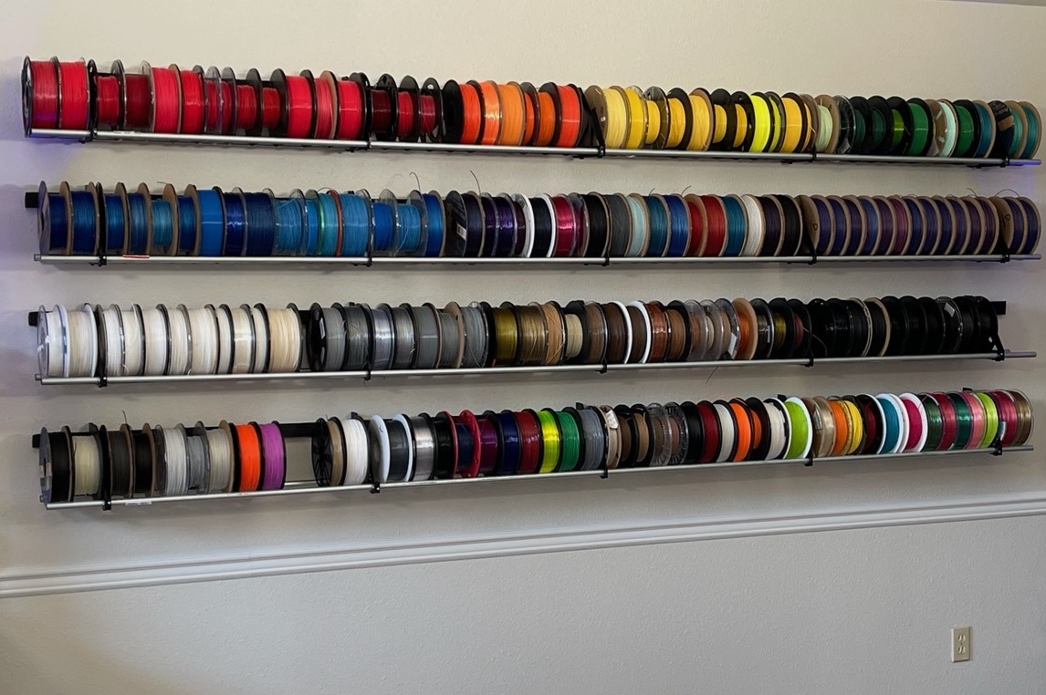 RepRack: Open Source Spool Holder And Storage System by Repkord