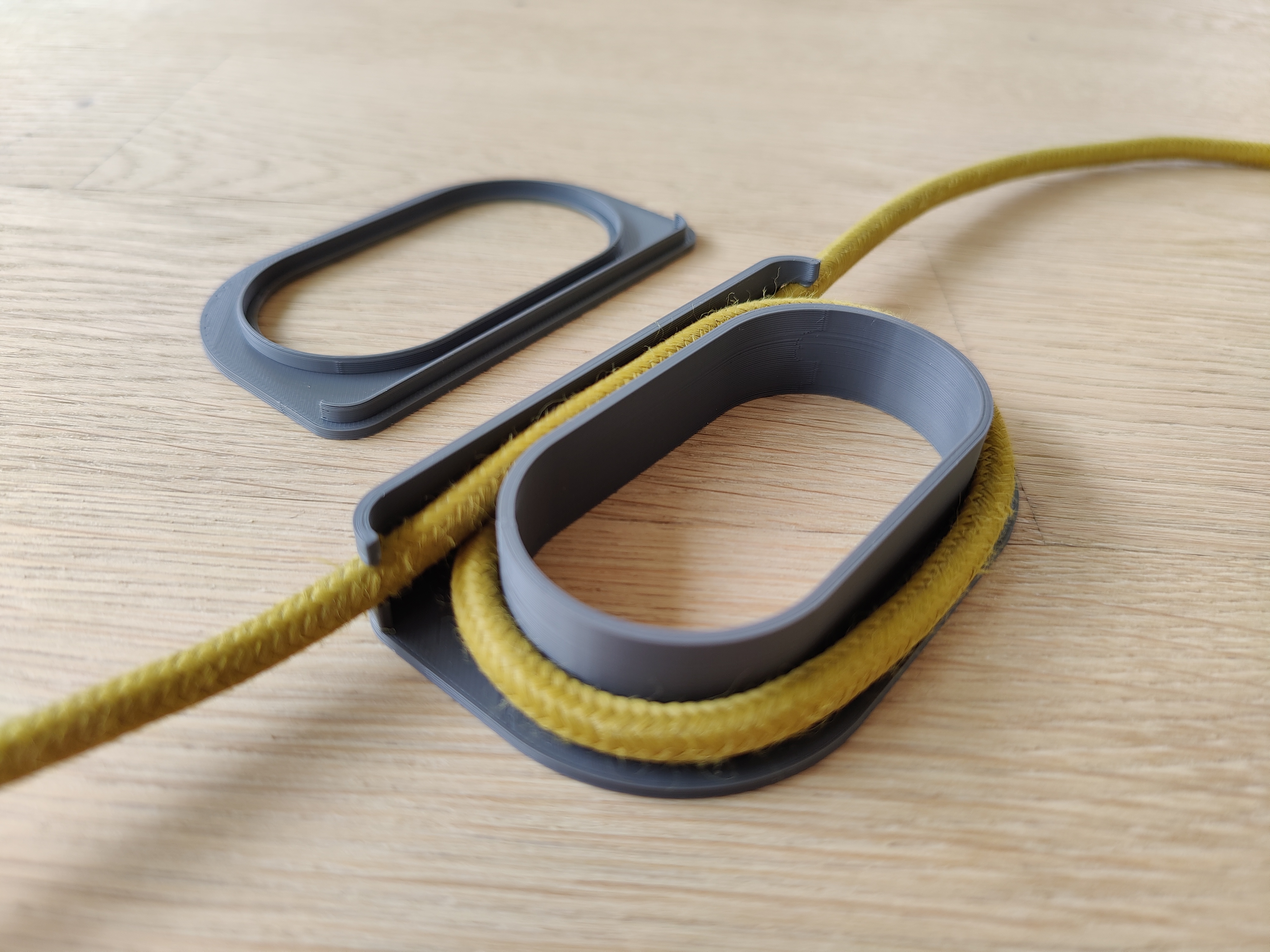 Smooth design Cable shortener for hanging lamps. Parametric FreeCad - photo 2